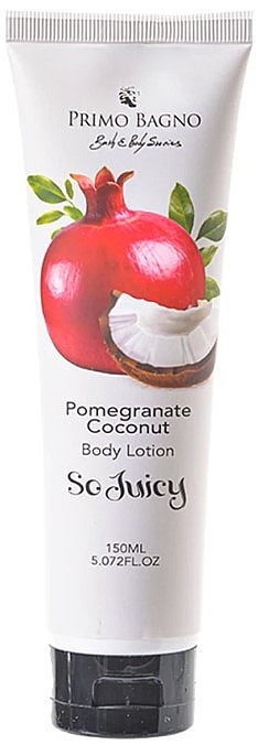 Körperlotion Granatapfel und Kokosnuss - Primo Bagno Pomegranate Coconut Body Lotion (Tube) — Bild N1