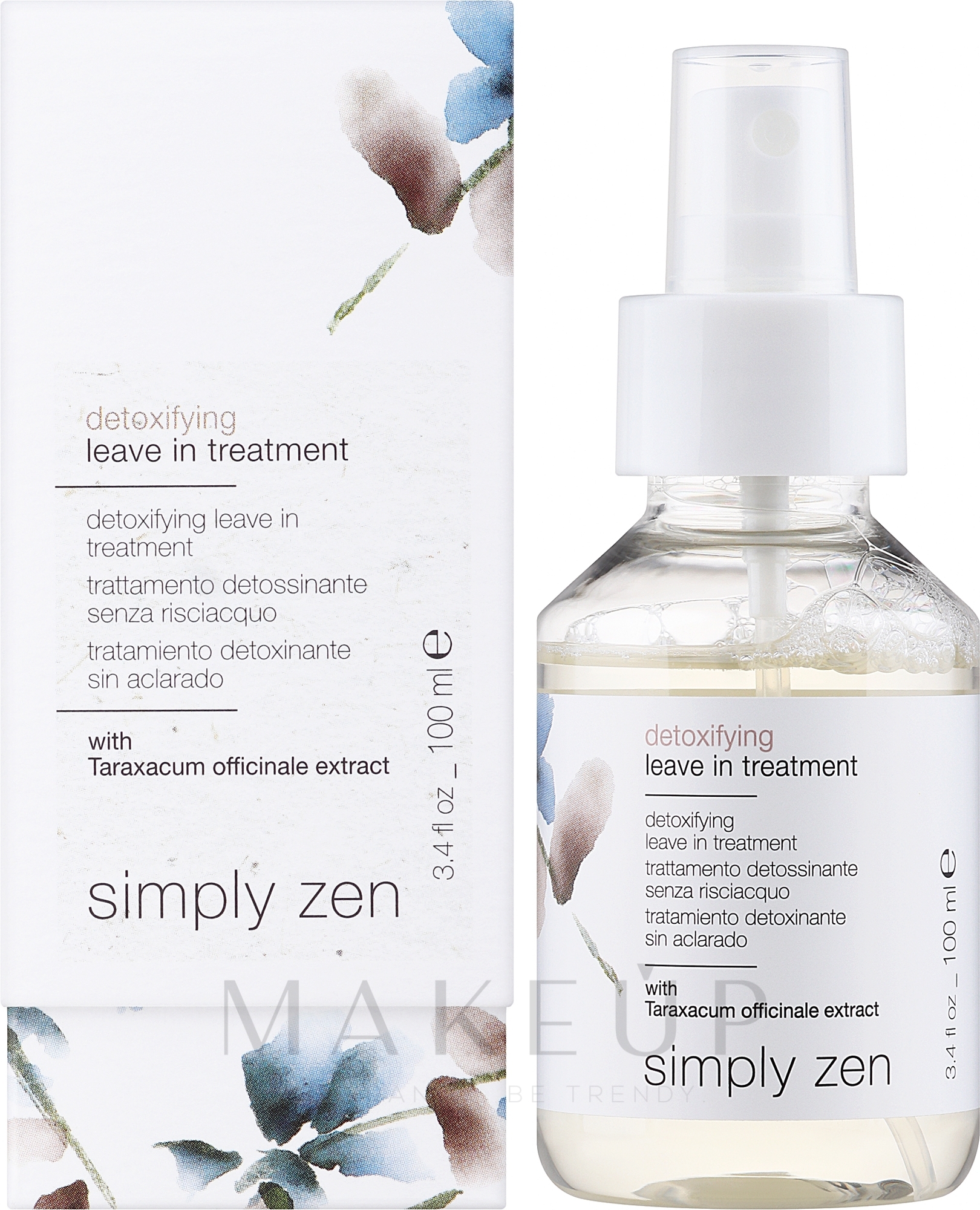 Haarserum ohne Auswaschen - Z. One Concept Simply Zen Detoxifying Leave In Treatment — Bild 100 ml