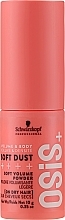 Haarpuder für mehr Volumen - Schwarzkopf Professional Osis+ Soft Dust Volumizing Powder — Bild N1