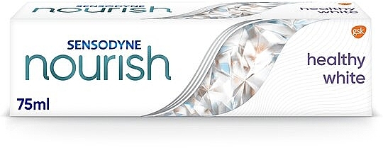 Aufhellende Zahnpasta - Sensodyne Nourish Healthy White — Bild N1