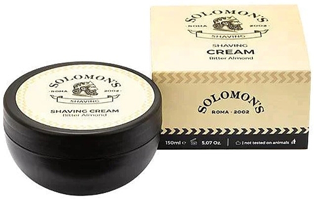 Rasiercreme Bittere Mandeln - Solomon's Shaving Cream Bitter Almond — Bild N1