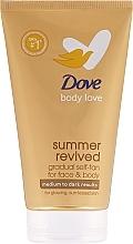 Düfte, Parfümerie und Kosmetik Selbstbräunungslotion für den Körper Medium zu dunkel - Dove Derma Spa Summer Revived Medium To Dark Skin Body Lotion