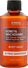 Duschgel mit rosa Grapefruit - Kundal Honey & Macadamia Body Wash Pink Grapefruit — Bild N1