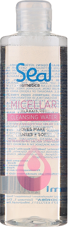 Mizellenwasser für empfindliche Haut - Seal Cosmetics Micellar Cleansing Water