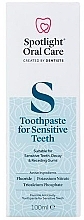 Düfte, Parfümerie und Kosmetik Zahnpasta für empfindliche Zähne - Spotlight Oral Care Toothpaste for Sensitive Teeth