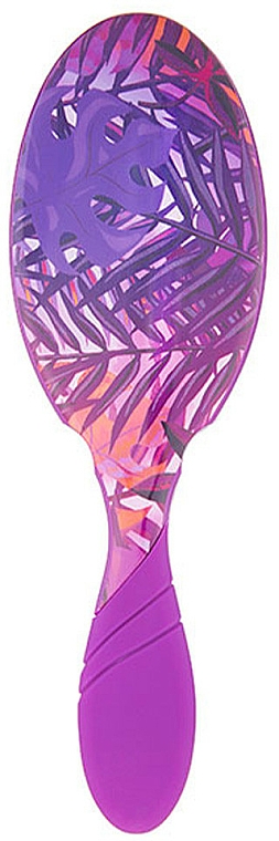 Haarbürste Sommertropen - Wet Brush Pro Detangler Neon Summer Tropics Purple — Bild N2
