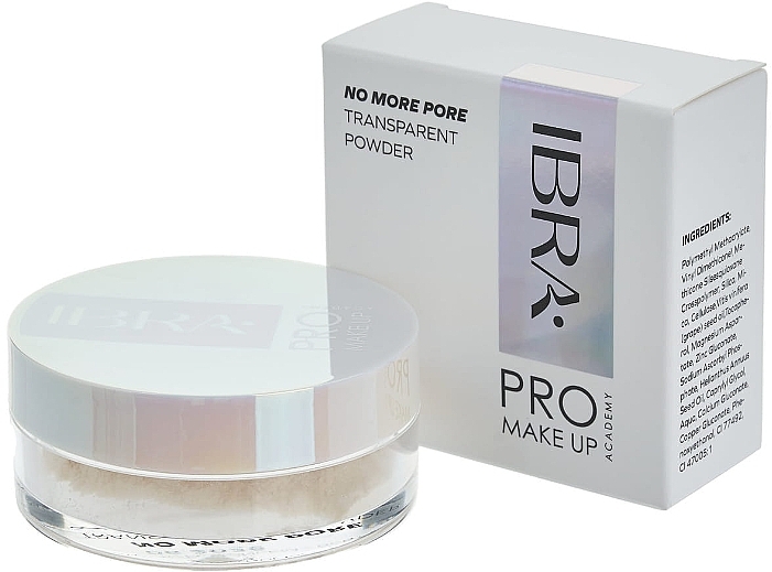Transparentes loses Pulver - Ibra No More Pore Transparent Powder — Bild N1