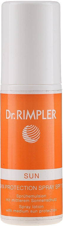 Sonnenschutzlotion-Spray für empfindliche und zu Sonnenallergien neigende Haut SPF 15 - Dr. Rimpler Sun Skin Protection Spray Lotion SPF 15 — Bild N1