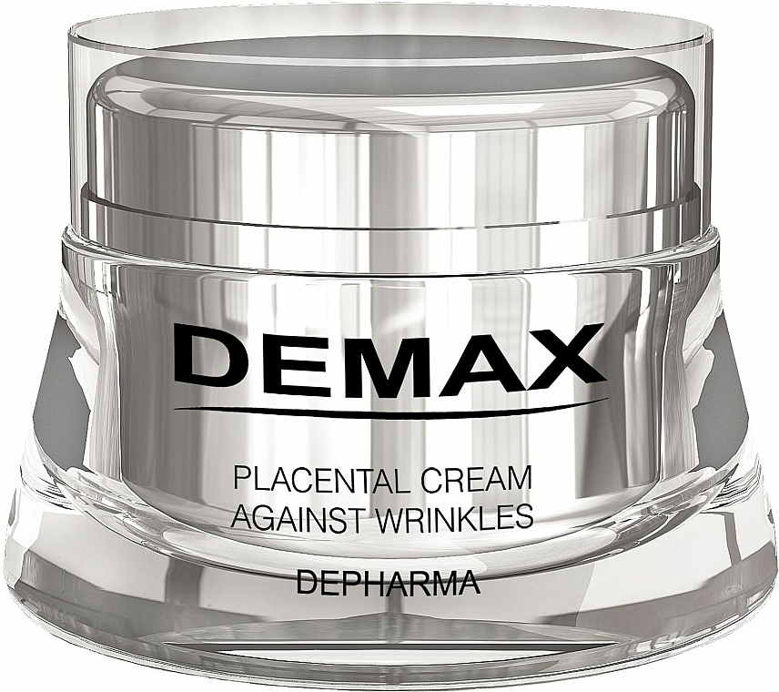 Straffende und regenerierende Anti-Falten Gesichtscreme mit Plazenta - Demax Placental Cream Against Wrinkles
