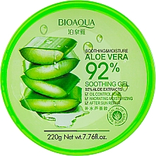 Gel für Gesicht und Körper - Bioaqua Aloe Vera 92% Soothing Gel — Bild N5