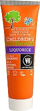 Düfte, Parfümerie und Kosmetik Bio Kinderzahnpasta mit Lakritz ab 6 Monaten bis 6 Jahre - Urtekram Childrens Toothpaste Liquorice