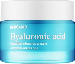 Gesichtscreme mit Hyaluronsäure - Bergamo Hyaluronic Acid Essential Intensive Cream — Bild N1