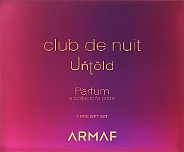 Armaf Club De Nuit Untold - Set (Parfum/105 ml + Deodorant/75 g + Körperlotion/100 ml) — Bild N2