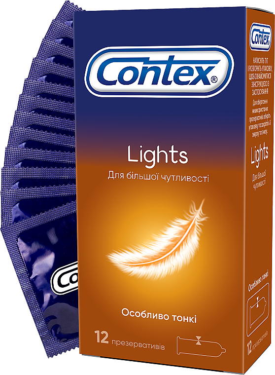 Latexkondome 12 St. - Contex Lights — Bild N1
