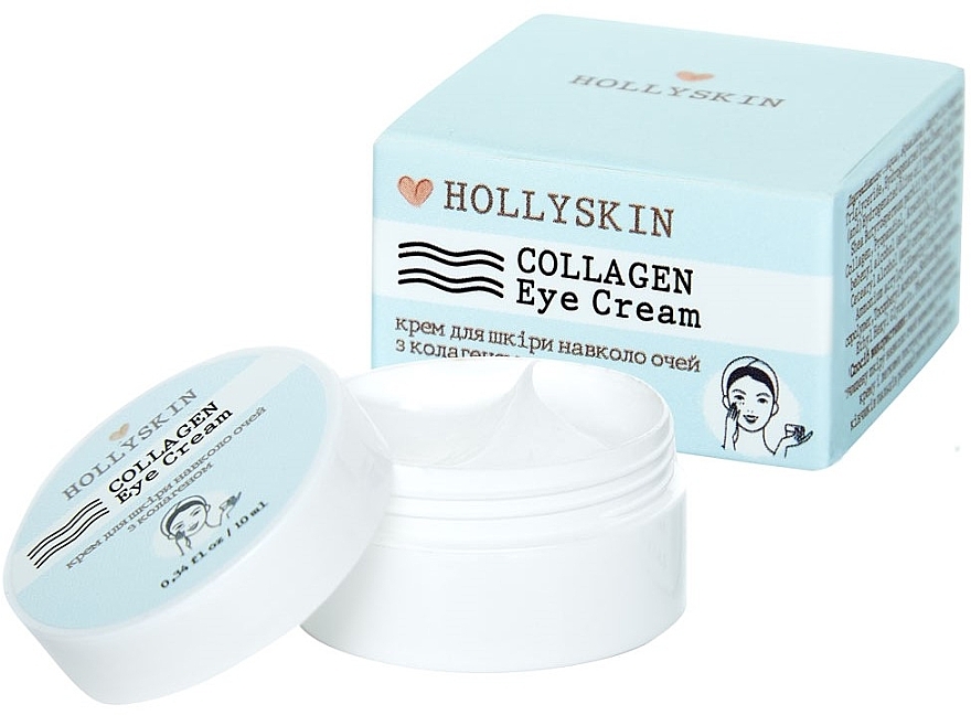 Creme für die Augenpartie mit Kollagen - Hollyskin Collagen Eye Cream — Bild N1