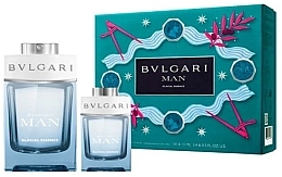 Düfte, Parfümerie und Kosmetik Bvlgari Man Glacial Essence - Duftset (Eau de Parfum 100ml + Eau de Parfum 15ml)