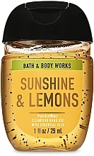 Antibakterielles Handgel Sunshine Lemons - Bath and Body Works Anti-Bacterial Hand Gel — Bild N1