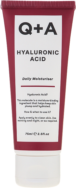 Feuchtigkeitscreme mit Hyaluronsäure - Q+A Q+A Hyaluronic Acid Daily Moisturiser — Bild N1
