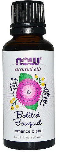 Beruhigende und ausgleichende Mischung aus ätherischen Ölen Romantik - Now Foods Essential Oils Bottled Bouquet Oil Blend — Bild N1