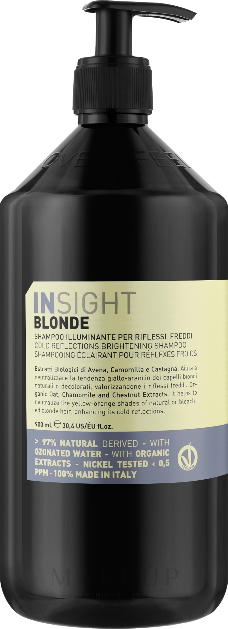 Haarshampoo - Insight Blonde Cold Reflections Shampoo — Bild 900 ml