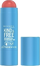 Multistick für Gesicht und Lippen - Rimmel Kind & Free Tinted Multi Stick — Bild N2