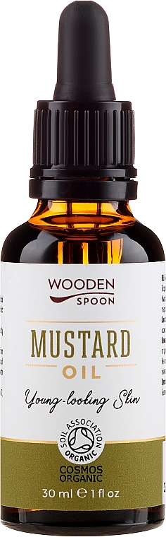 Kaltgepresstes Senföl - Wooden Spoon Mustard Oil — Bild N1