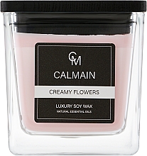 Düfte, Parfümerie und Kosmetik Duftkerze Cremige Blumen - Calmain Candles Creamy Flowers