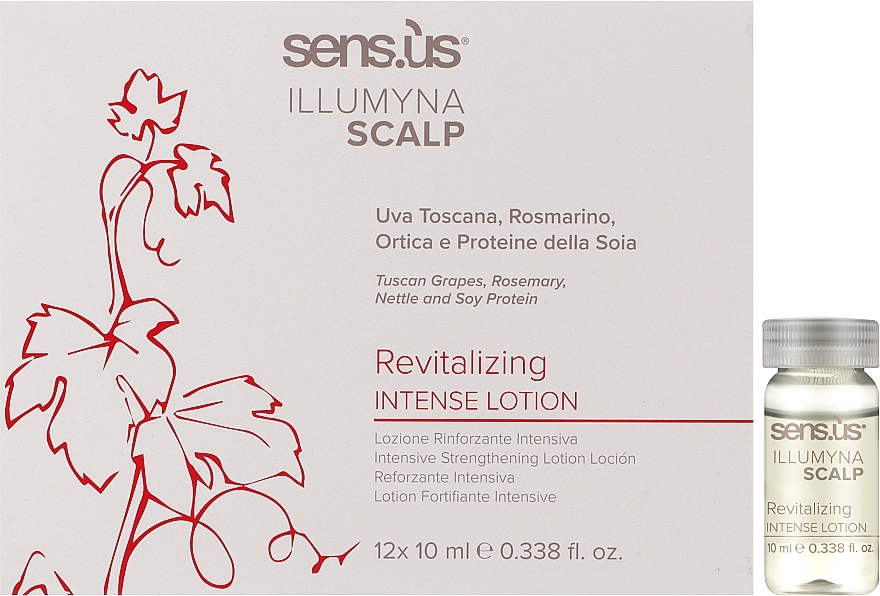 Intensiv straffende Lotion - Sensus Illumyna Scalp Revitalizing Intense Lotion — Bild N2