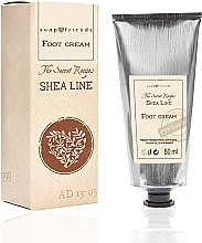 Düfte, Parfümerie und Kosmetik Fußcreme mit Sheabutter - Soap&Friends Shea Line Foot Cream
