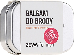 Düfte, Parfümerie und Kosmetik Bartbalsam mit Ingwer & Zimt - Zew For Men Beard Balm