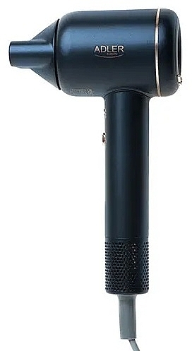 Haartrockner mit LED-Anzeige schwarz  - Adler AD 2270 Black Superspeed Hair Dryer  — Bild N3