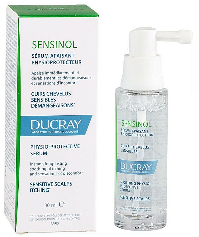 Beruhigendes Haarserum für empfindliche Kopfhaut - Ducray Sensinol Sensinol Soothing Hair Serum — Bild N1
