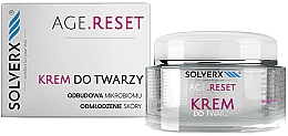 Düfte, Parfümerie und Kosmetik Verjüngende Gesichtscreme - Solverx Age Reset Face Cream