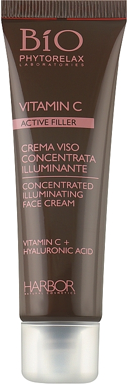 Konzentrierte Filler-Creme mit Vitamin C und Hyaluronsäure - Phytorelax Laboratories Active Filler Vitamin C Concentrated Illuminating Face Cream — Bild N1