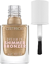 Düfte, Parfümerie und Kosmetik Nagellack - Catrice Dream In Shimmer Bronzer Nail Polish