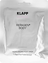 Düfte, Parfümerie und Kosmetik Feuchtigkeitsspendende Fußmaske - Repagen Body Moisturizing Foot Mask (Probe)