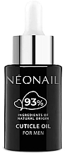 Nagelhautöl für Männer - NeoNail Professional Strong Nail Oil For Men — Bild N1