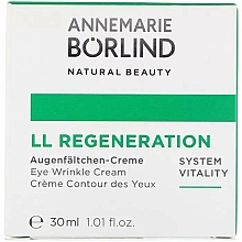 Düfte, Parfümerie und Kosmetik Augenfältchen-Creme - Annemarie Borlind LL Regeneration Eye Wrinkle Cream