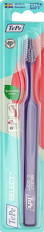 Zahnbürste Select Compact Extra Soft sehr weich violett - TePe Toothbrush — Bild N1