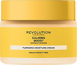 Antioxidative Gesichtscreme mit Kurkuma - Revolution Skincare Boost Calming Turmeric — Bild N1