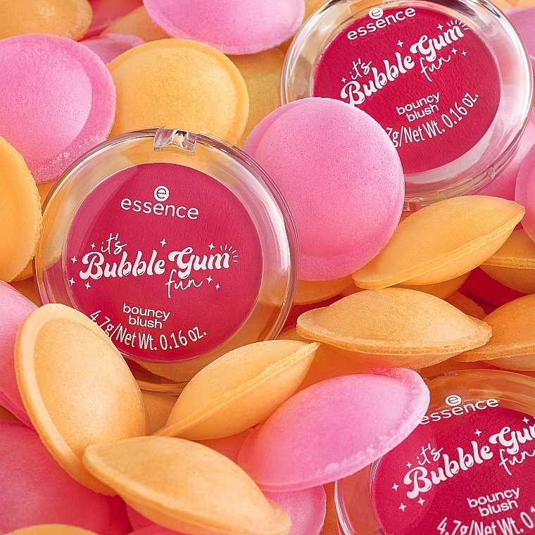 Gesichtsrouge - Essence Its Bubble Gum Fun Bouncy Blush — Bild N4