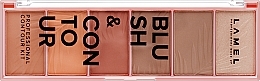 Konturierpalette - LAMEL Make Up Blush & Contour — Bild N2