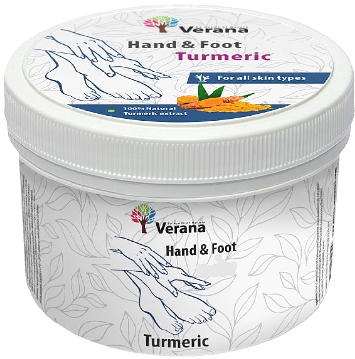 Hand- und Fußpeeling Kurkuma - Verana Hand & Foot Scrub Turmeric — Bild N1