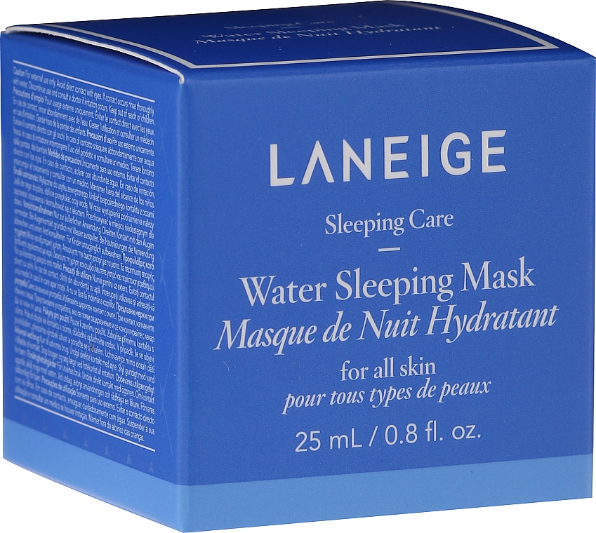 Feuchtigkeitsspendende Gesichtsmaske für die Nacht für alle Hauttypen - Laneige Sleeping Care Water Sleeping Mask — Bild N5