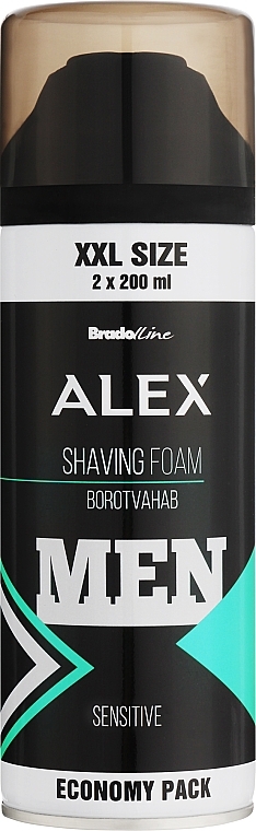 Rasierschaum - Bradoline Alex Sensitive Shaving Foam — Bild N1