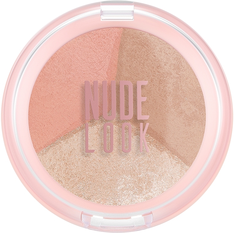 3in1 Gesichtspuder - Golden Rose Nude Look — Bild N2