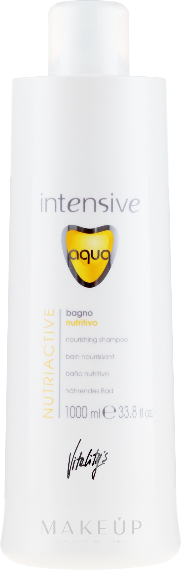Pflegendes Shampoo für trockenes Haar - Vitality's Intensive Aqua Nourishing Shampoo — Bild 1000 ml