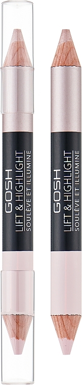 Doppelseitiger Stift mit Lifteffekt & Highlighter - Gosh Lift & Highlight — Bild N1