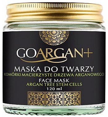 Gesichtsmaske - Nova Kosmetyki GoArgan+ Argan Tree Stem Cells Face Mask — Bild N1
