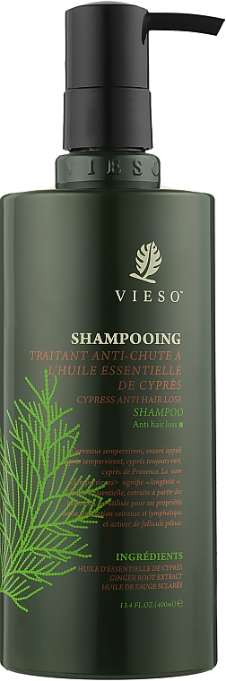 Shampoo gegen Haarausfall mit Zypresse - Vieso Cypress Anti Hair Loss Shampoo — Bild N2